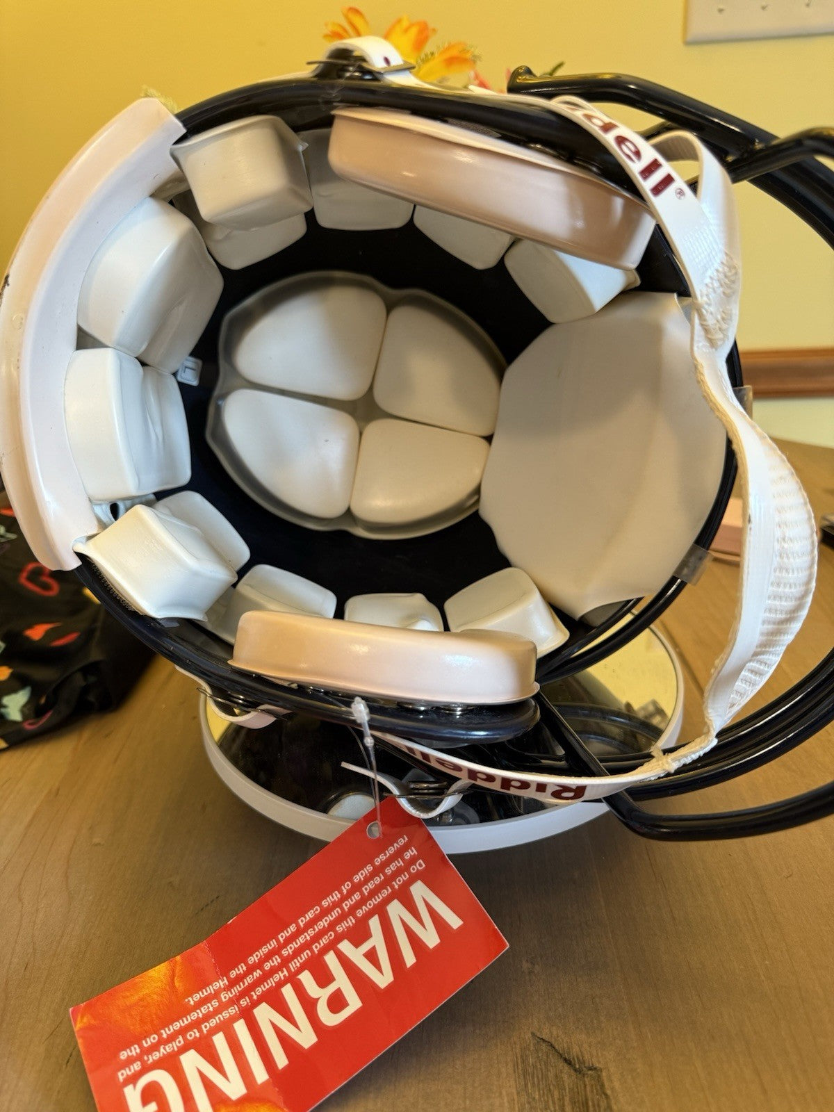 JAMES LOFTON SIGNED BILLS F/S  “BILLS MAFIA” INSCRIPTION  AUTHENTIC HELMET  TSE5