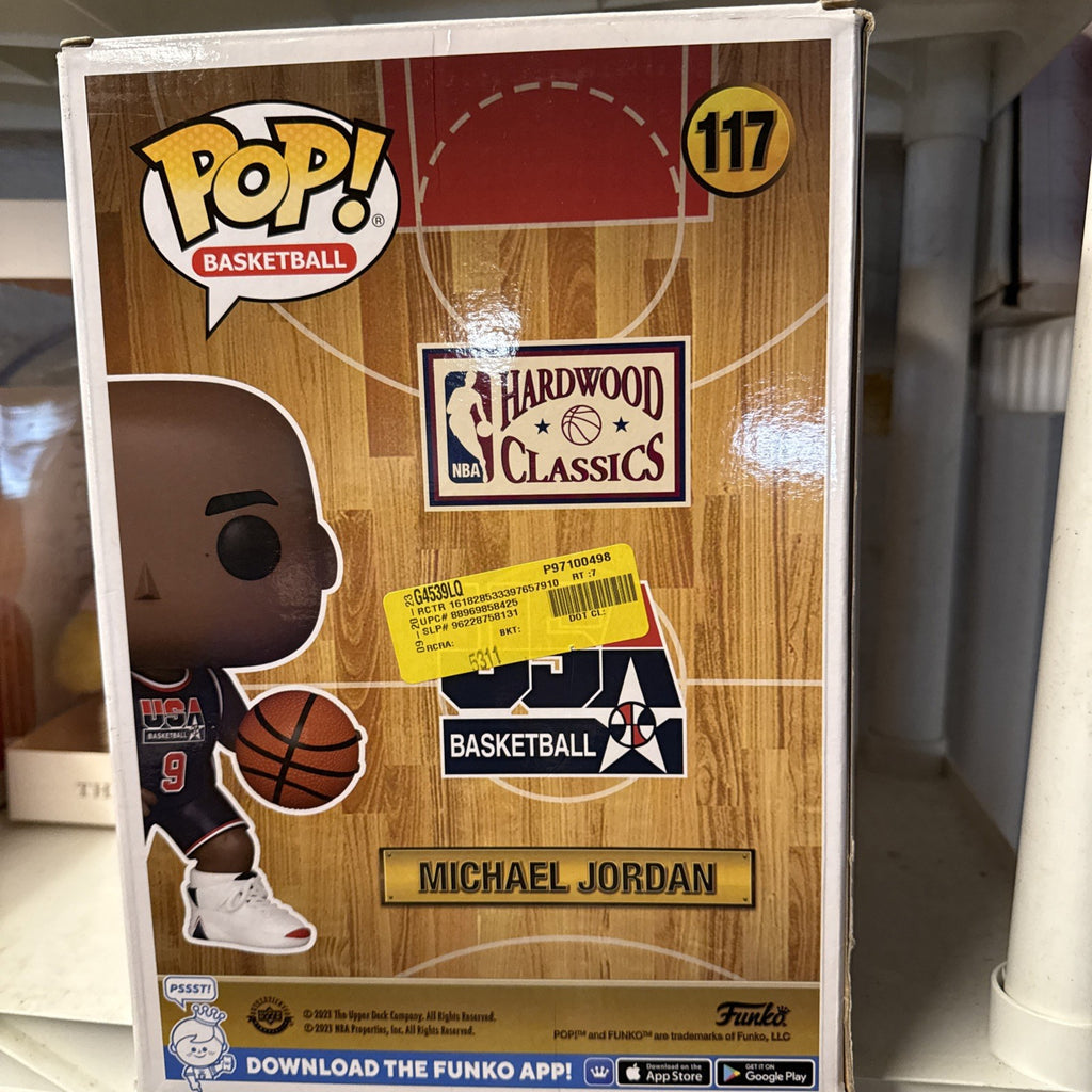 Funko Pop Basketball Michael Jordan 117 10"  Figure Walmart Exclusive NEW BS21