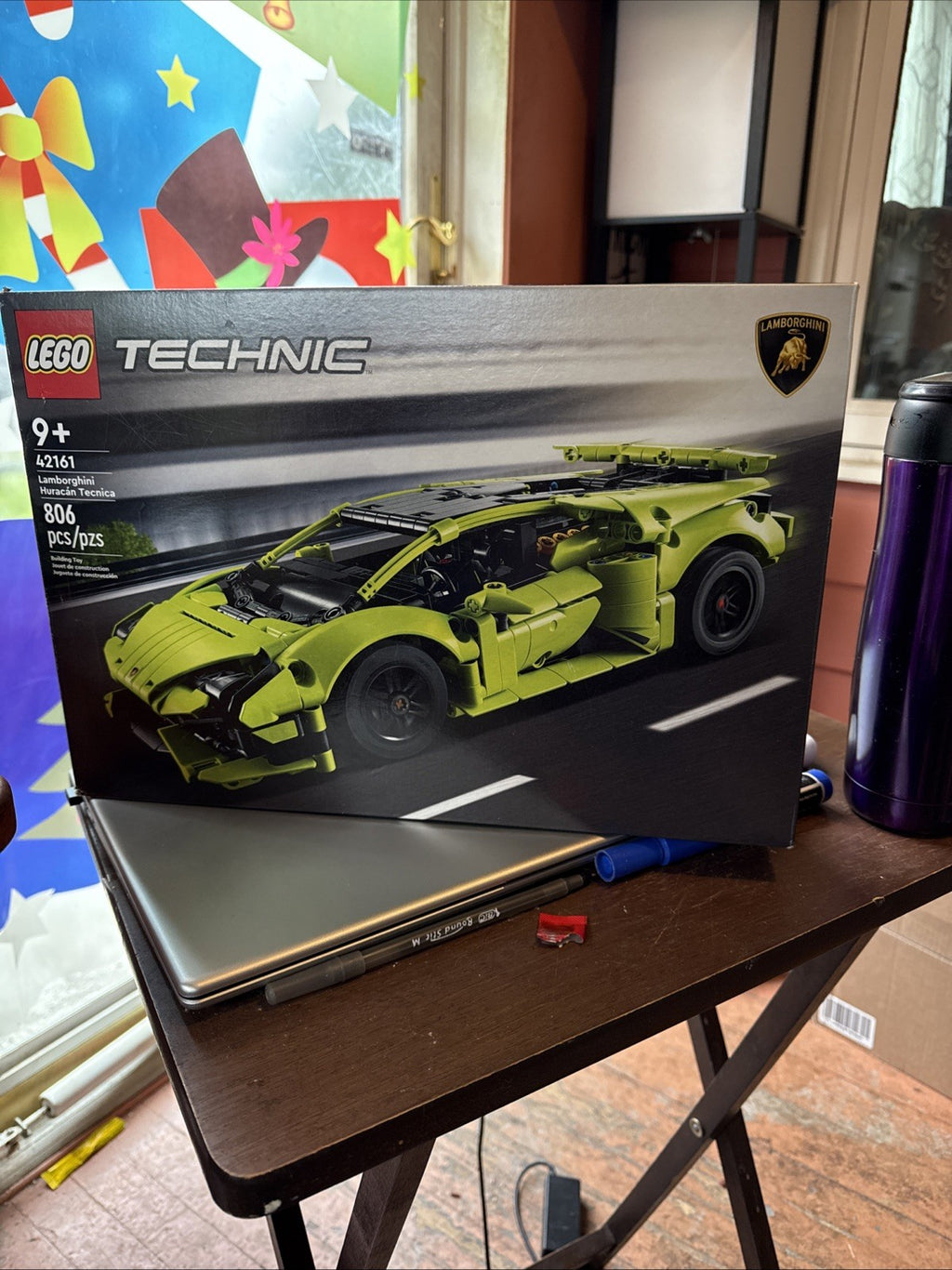 DMG BOX LEGO Technic 42161 Lamborghini Huracán Tecnica All Contents Sealed SHE 50