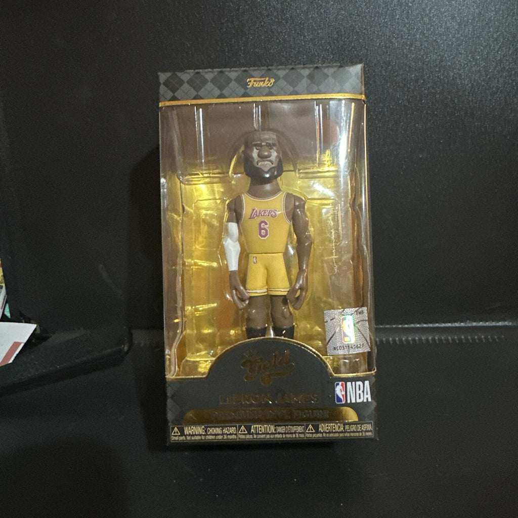 FUNKO GOLD 5 NBA: Lakers- LeBron (Styles May Vary) [New Toy] Vinyl Figure0