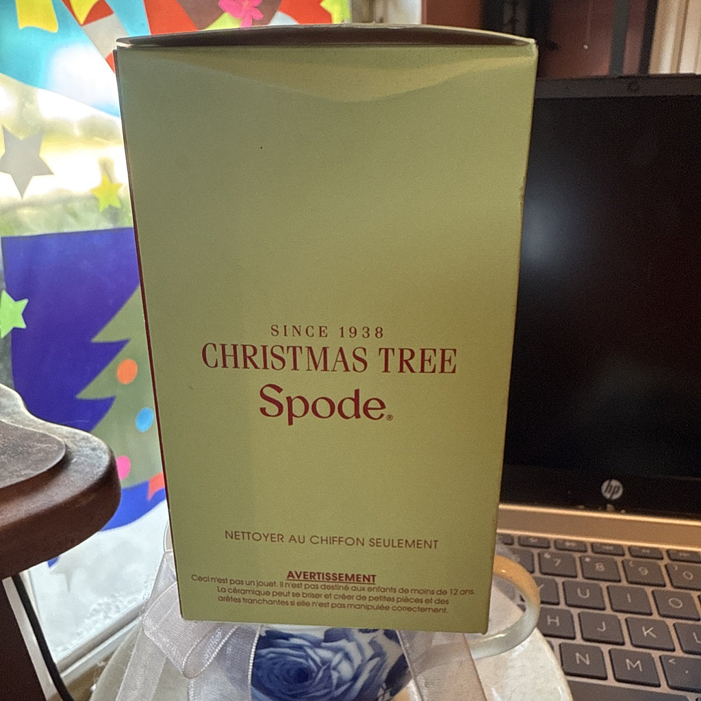 NIOB - Spode Christmas Tree Collection 2018 Our First Home Ornament  XMAS2