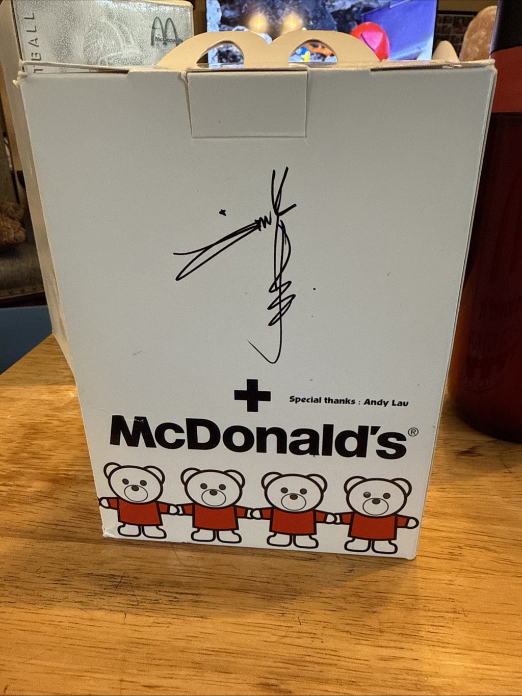 Plush Teddy Bear -World Children's Day Bear from McDonald's BIN 232