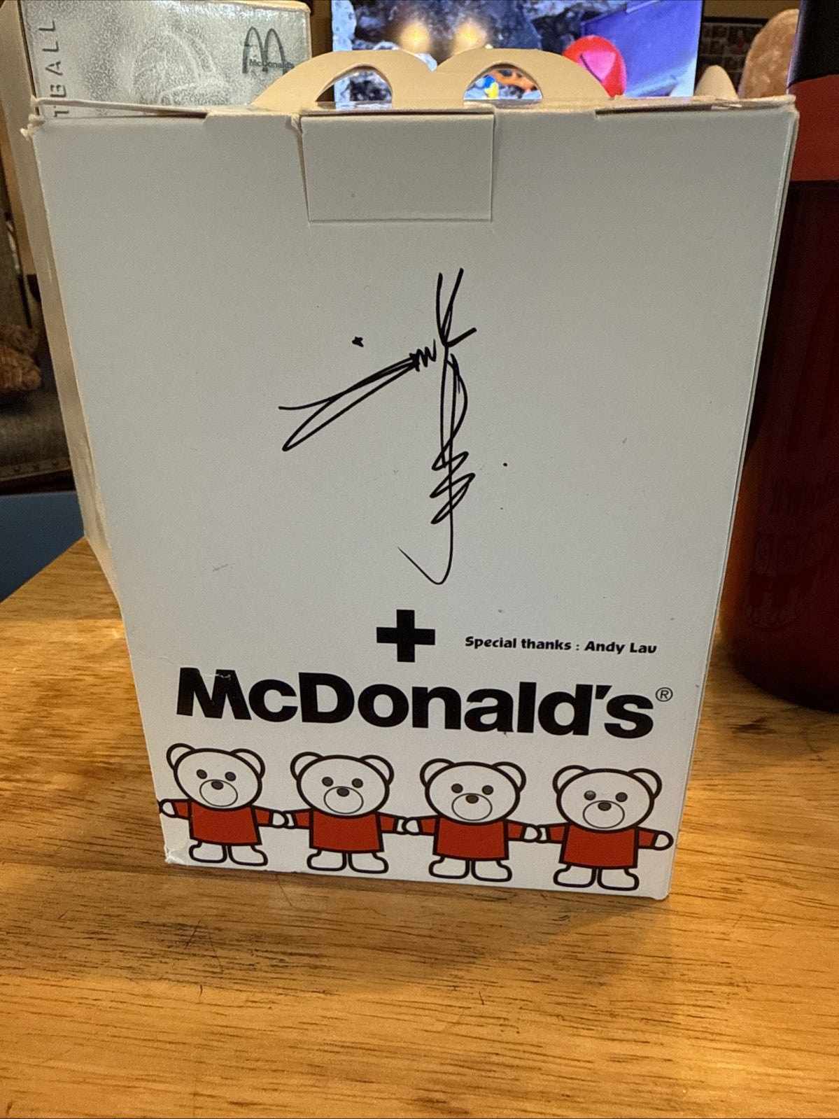 Plush Teddy Bear -World Children's Day Bear from McDonald's BIN 232