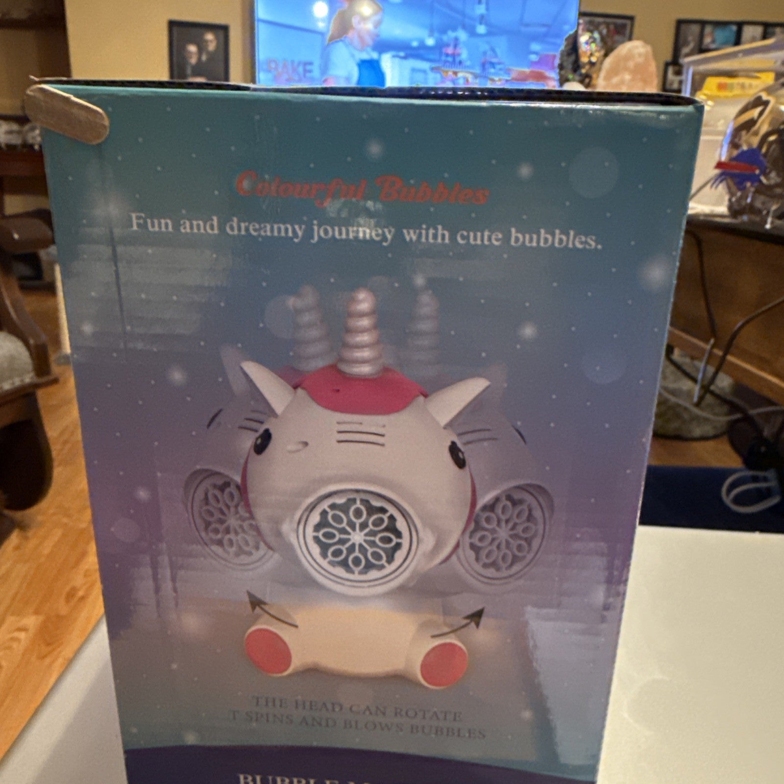Unicorn Bubble Machine Blower Kids Toy TUB 33