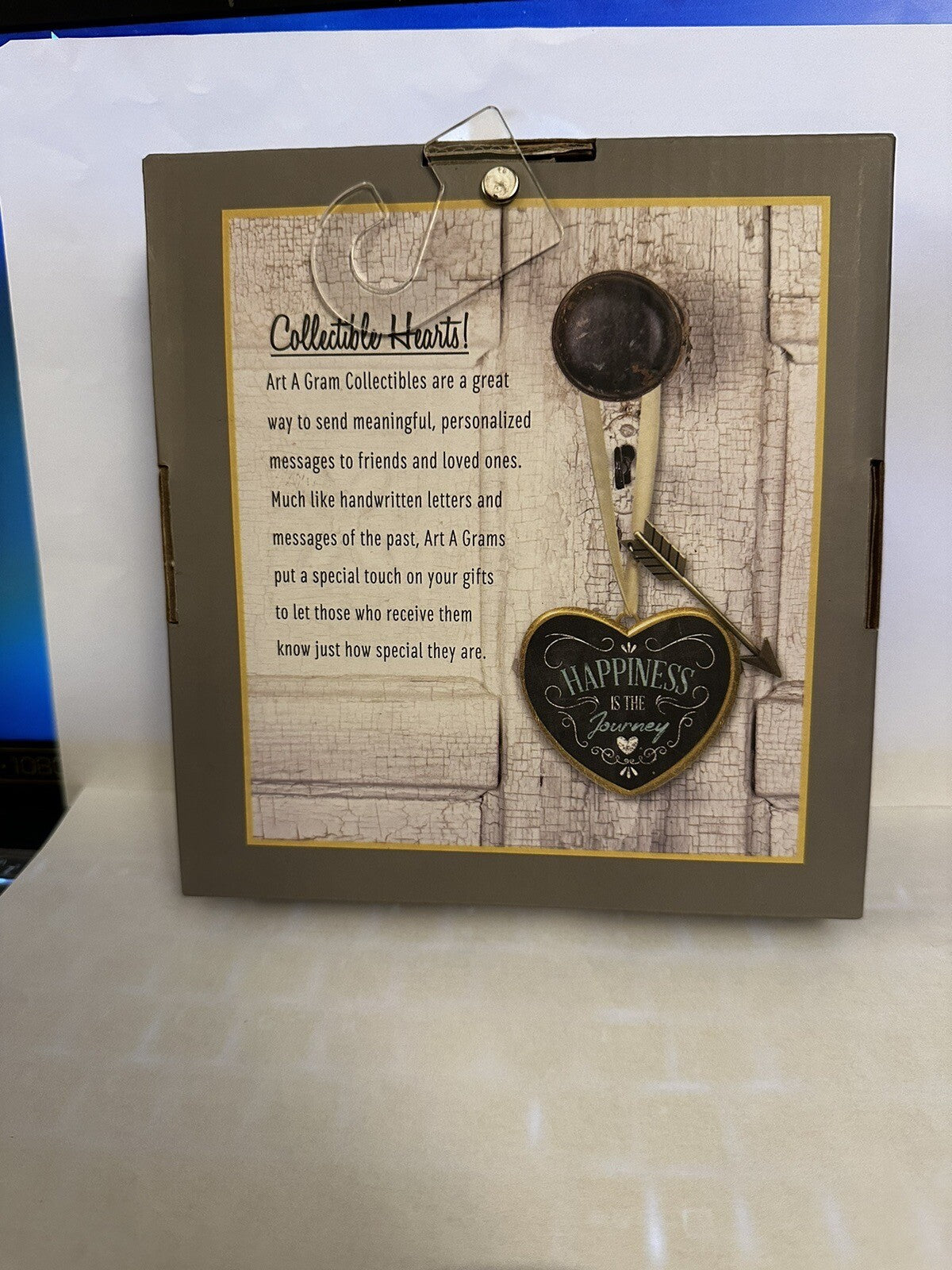 Friend Gift Collectible NIB Gift Heart Friendship Lock/Key Art-A-Gram1