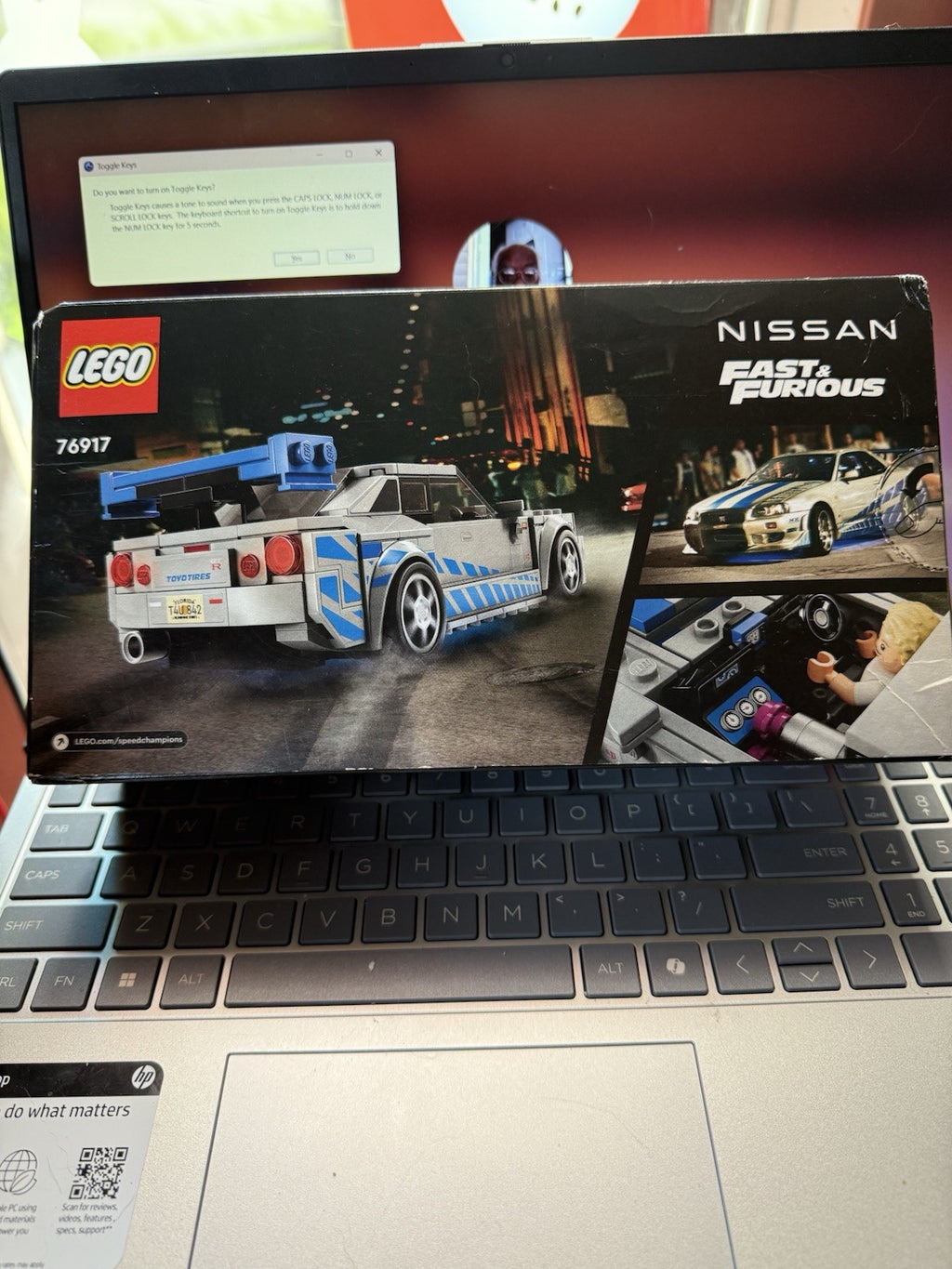 New LEGO 76917 2 Fast 2 Furious Nissan Skyline GT-R Building Toy 319 Pcs 9+ SHE1