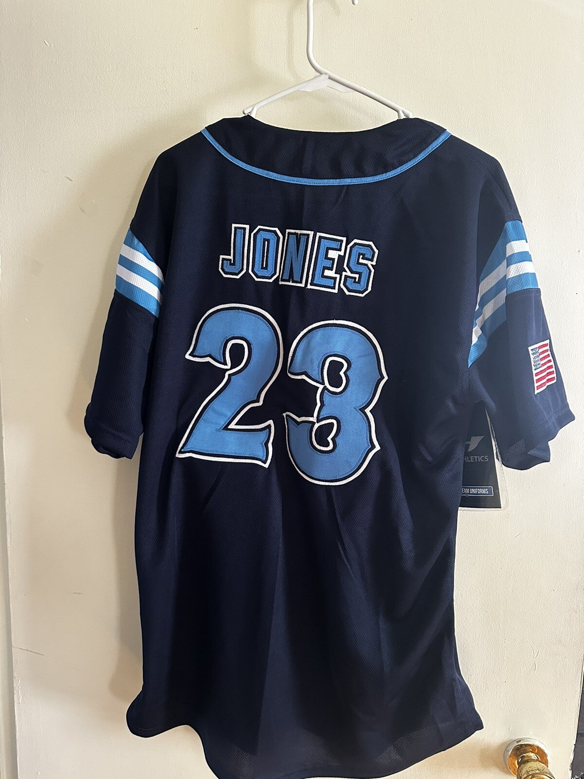 NWT Garb Athletics Salesman Sample Baseball Jersey Bandits (N)1