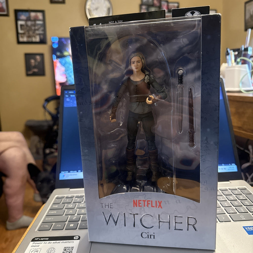 McFarlane Netflix The Witcher Ciri 7" Collectable Figure Brand New Sealed BIN 90