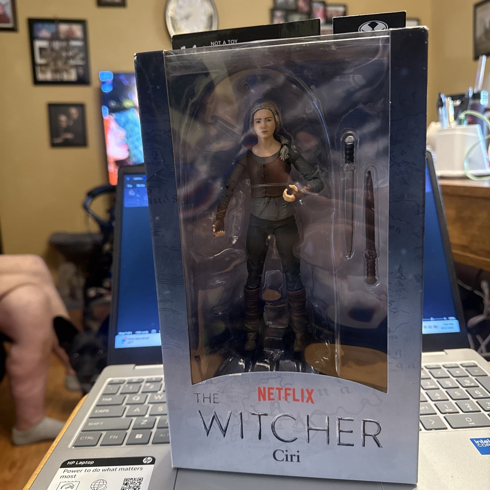 McFarlane Netflix The Witcher Ciri 7" Collectable Figure Brand New Sealed BIN 90