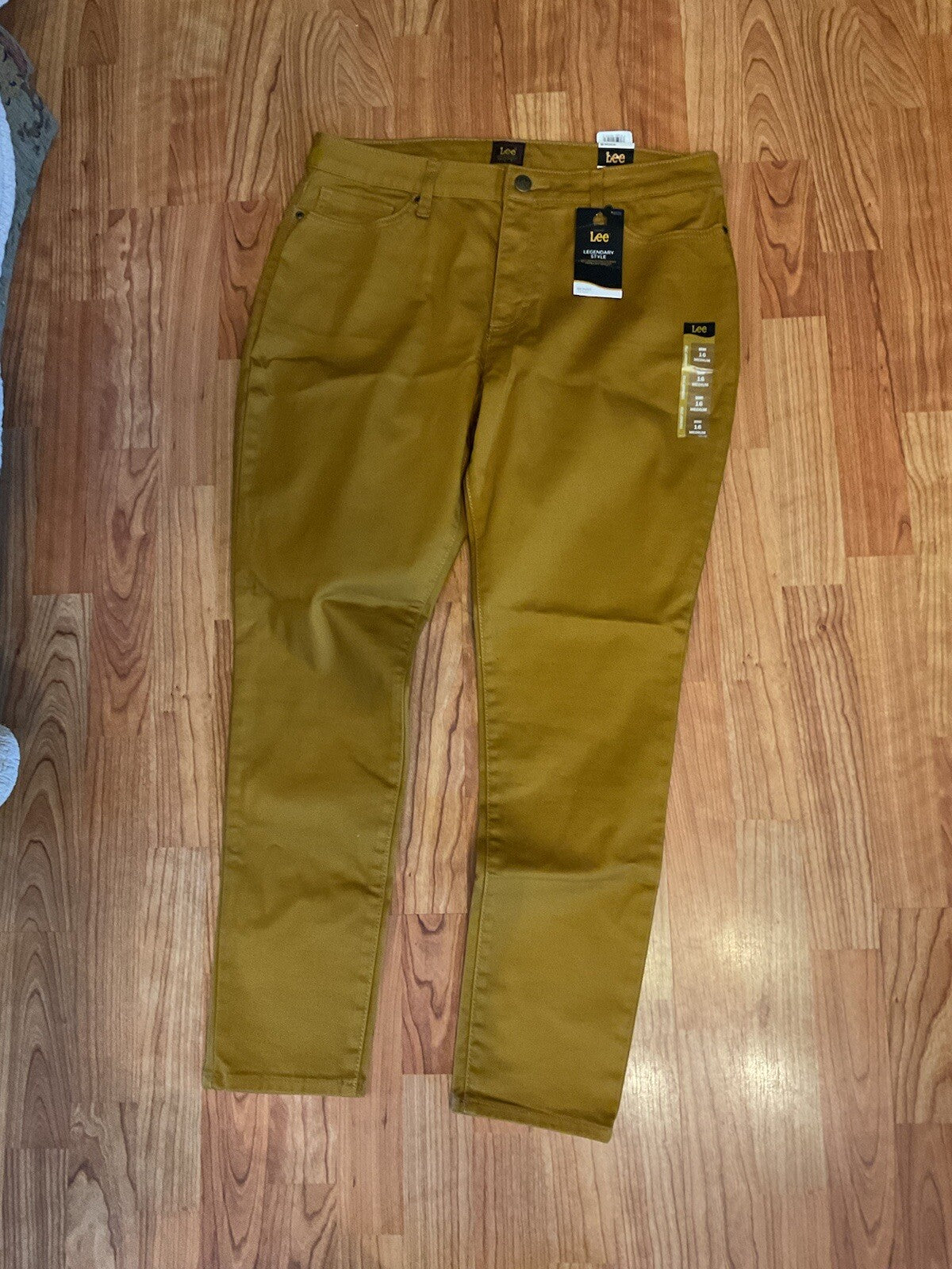 Lee Legendary Style Skinny Mid Rise Size 16 M Cumin Color2