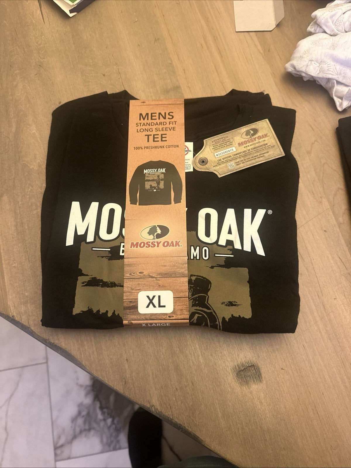 Mossy Oak Or John Deere Long  Sleeve Tee Shirt XL 3 Different Patterns MNC0