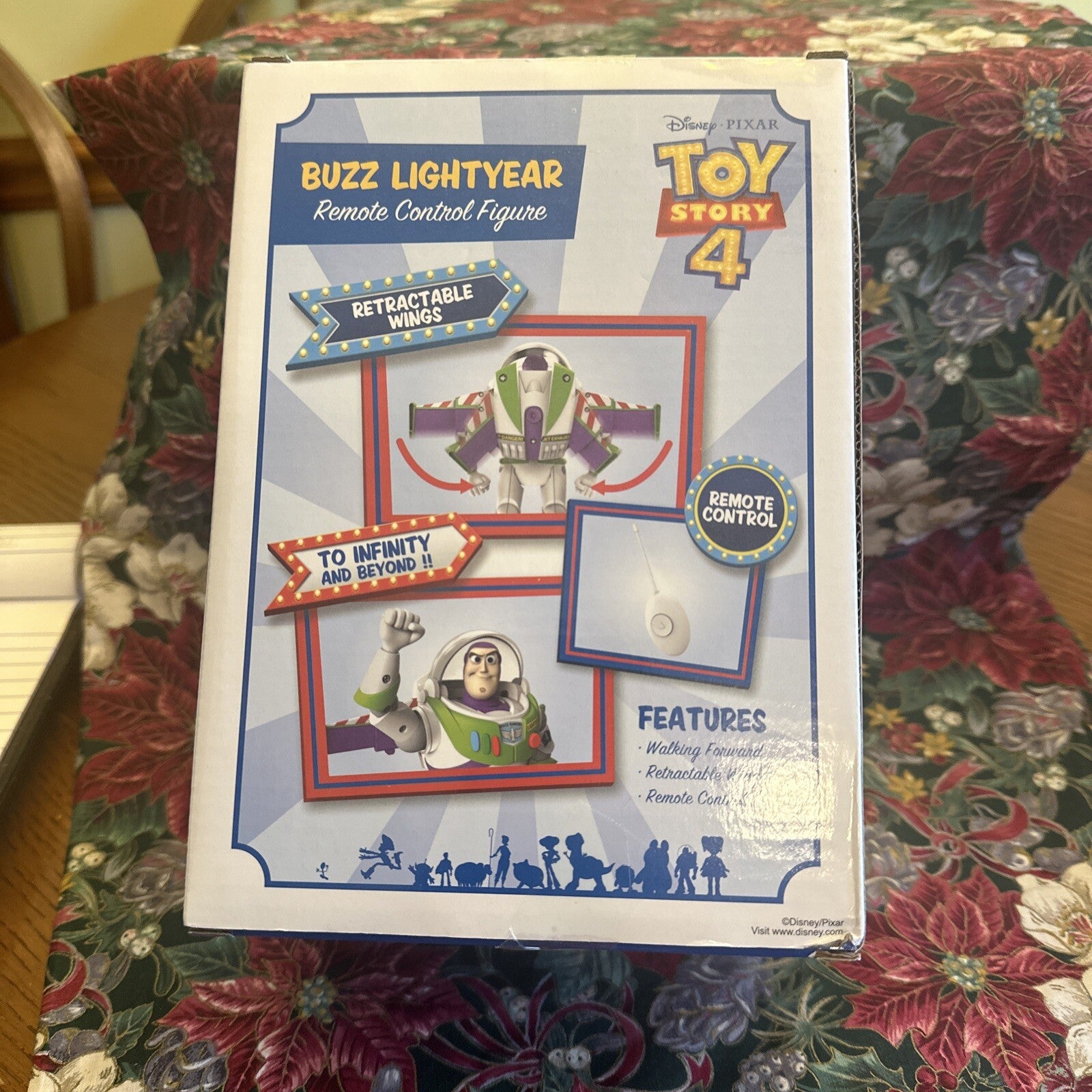 DISNEY TOY STORY 4 BUZZ LIGHTYEAR REMOTE CONTROL FIGURE2