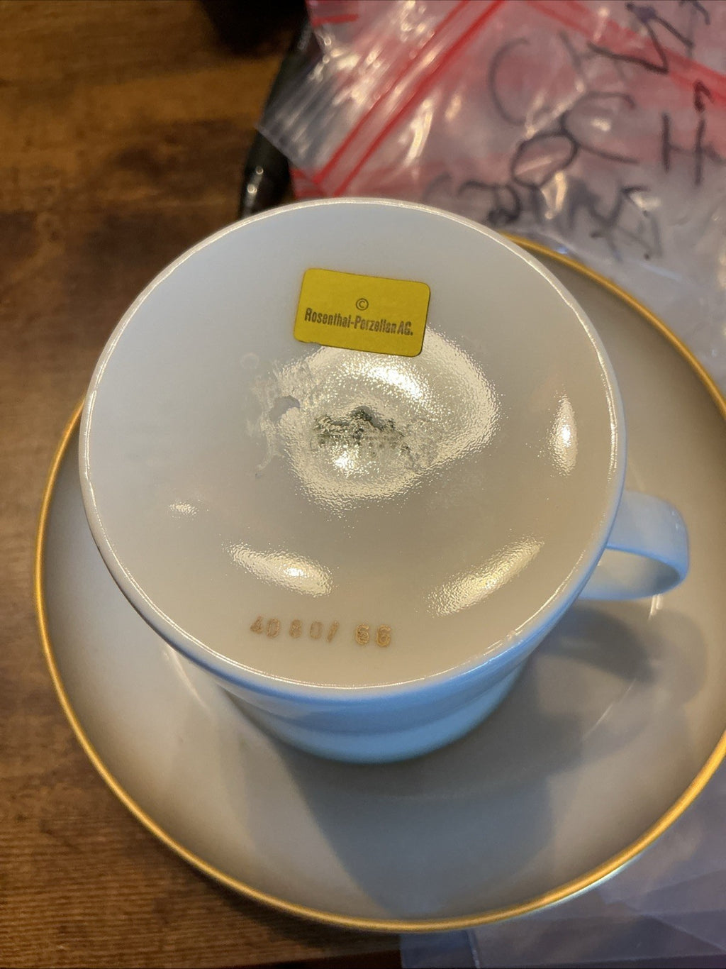 Rosenthal Germany Cup $ Saucer CHN 061