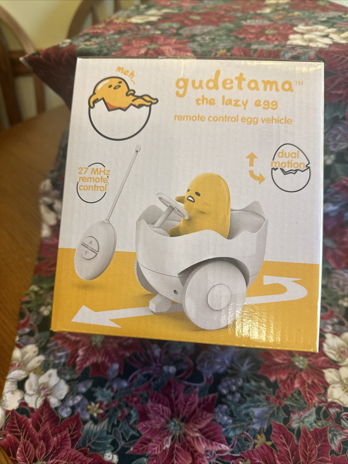 Sanrio Gudetama R/C Remote Control Egg Vehicle3