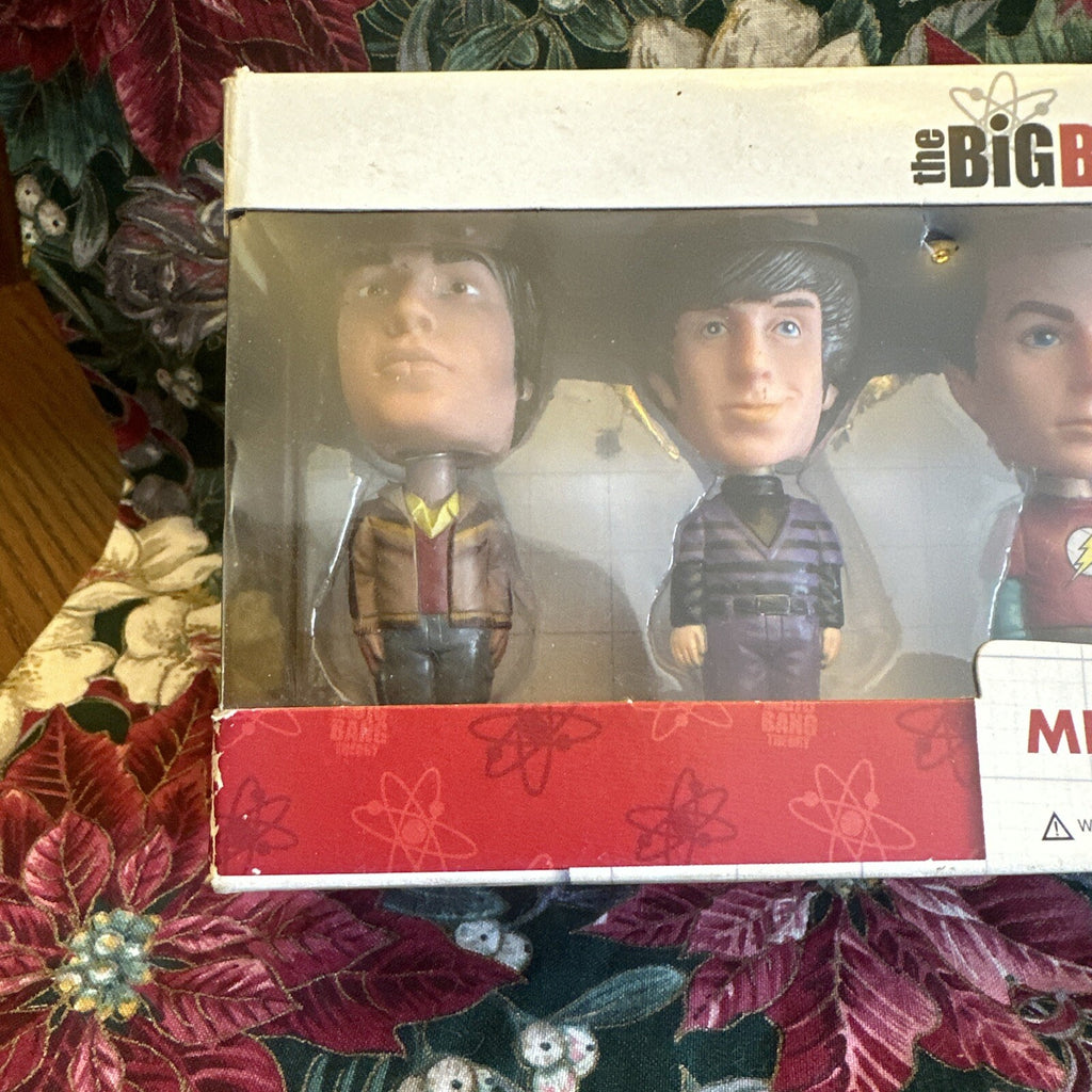 Funko Mini Wobbler Set- Big Bang Theory (Sheldon/Leonard/Penny/Howard/Raj) BIN 61