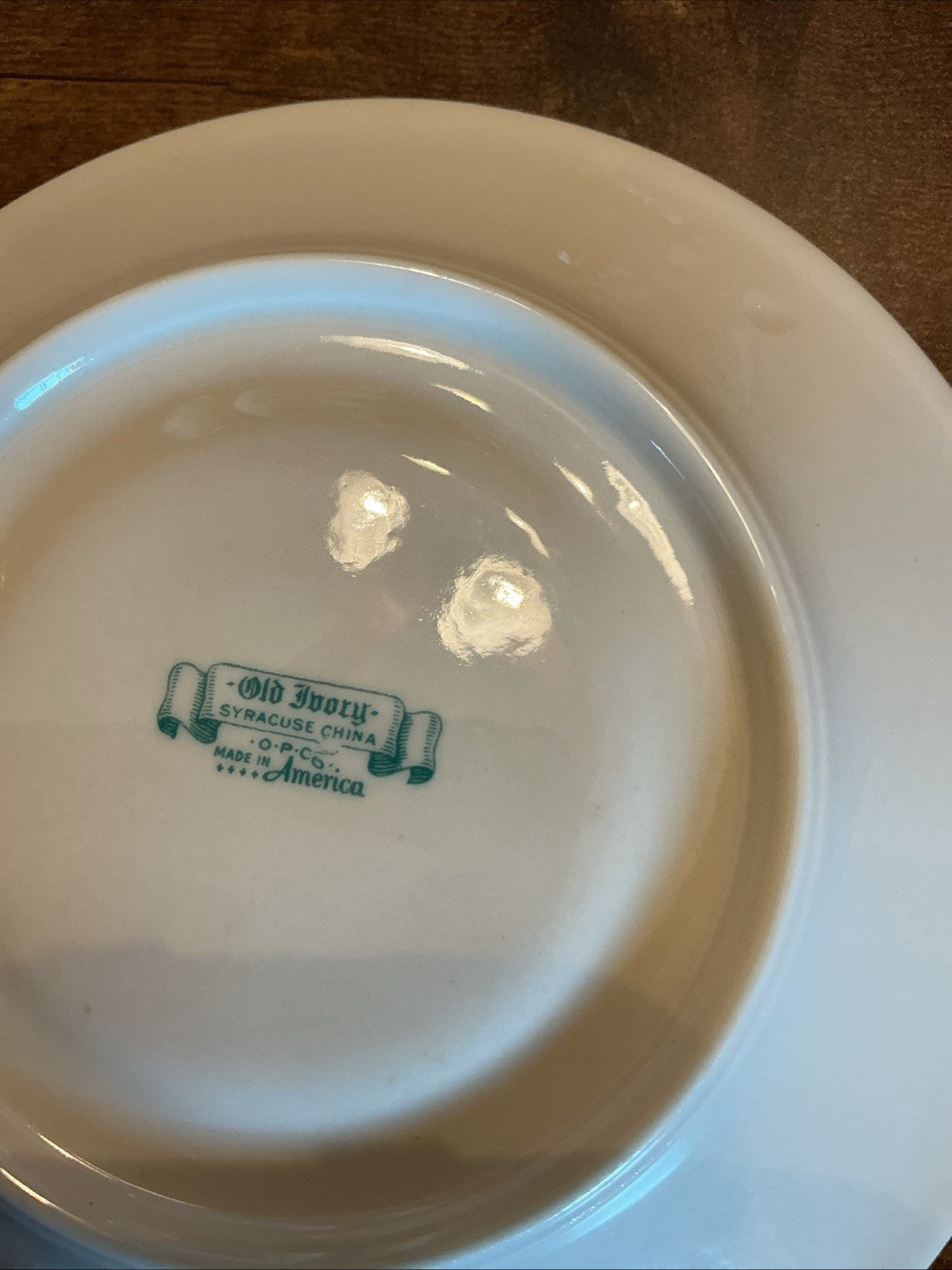 Syracuse China Selma Aberdeen Old Ivory Pattern  Teacup and Saucer. CHN 143