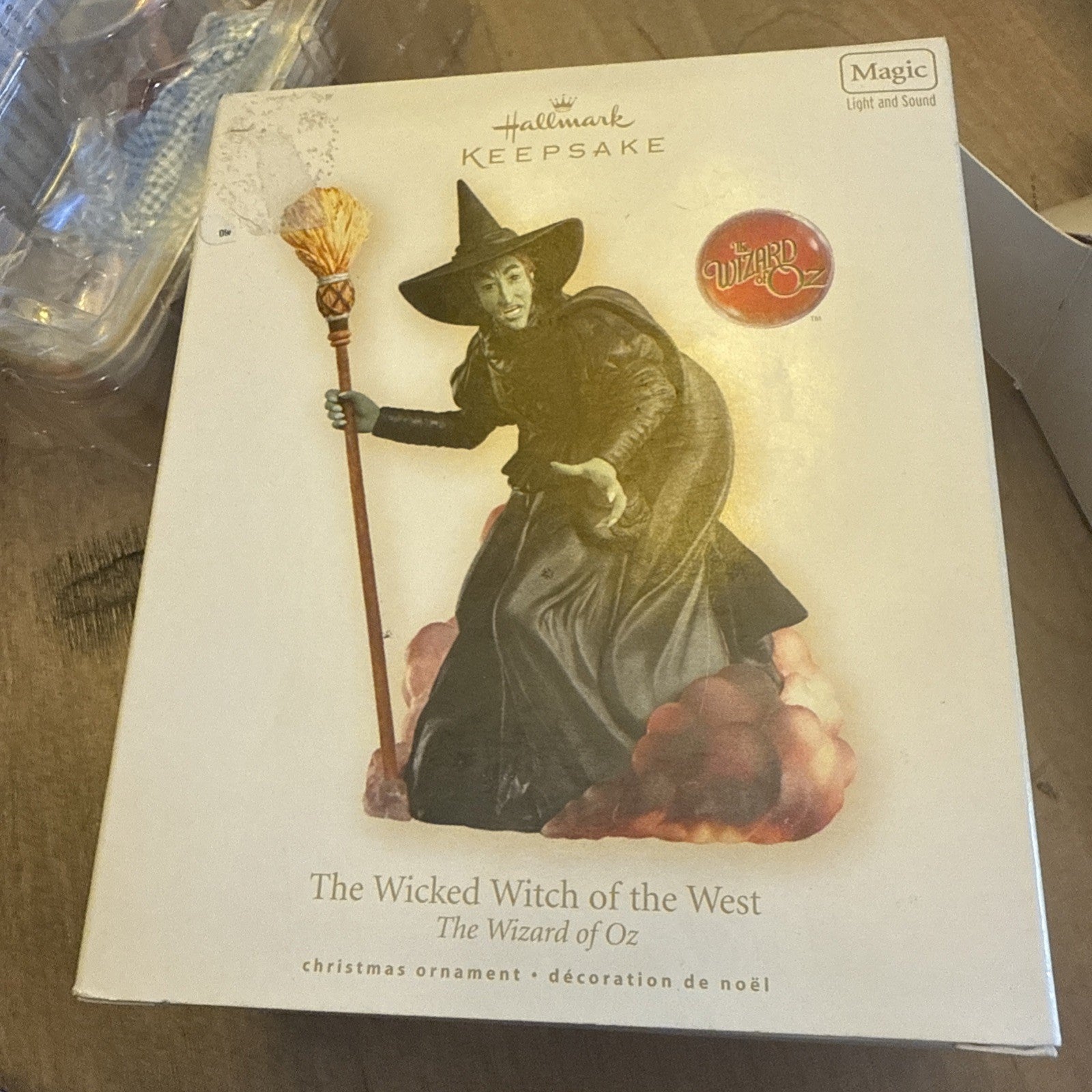 Hallmark keepsake ornament wicked witch of the west wizard of oz 2007VTG BIN 990