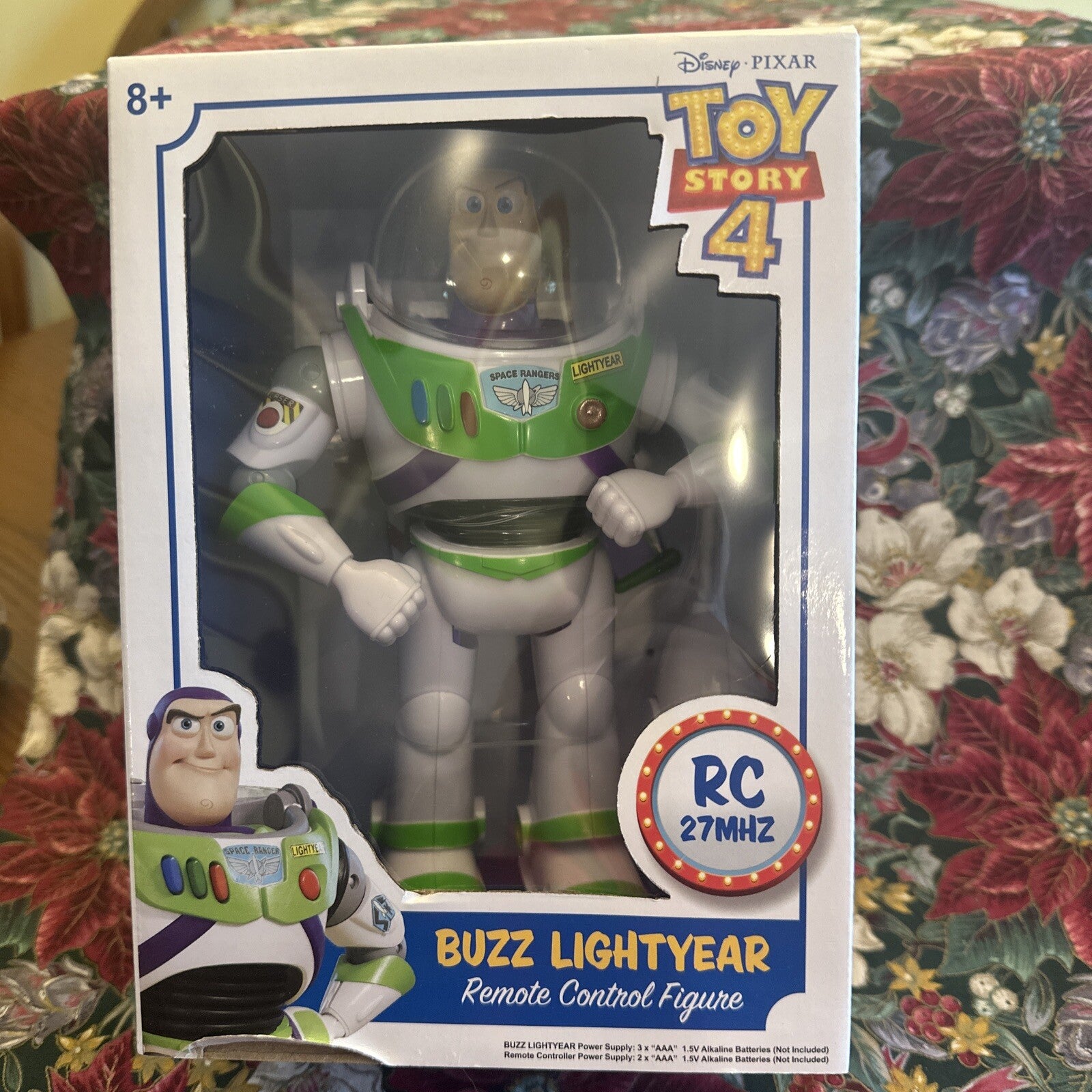 DISNEY TOY STORY 4 BUZZ LIGHTYEAR REMOTE CONTROL FIGURE0