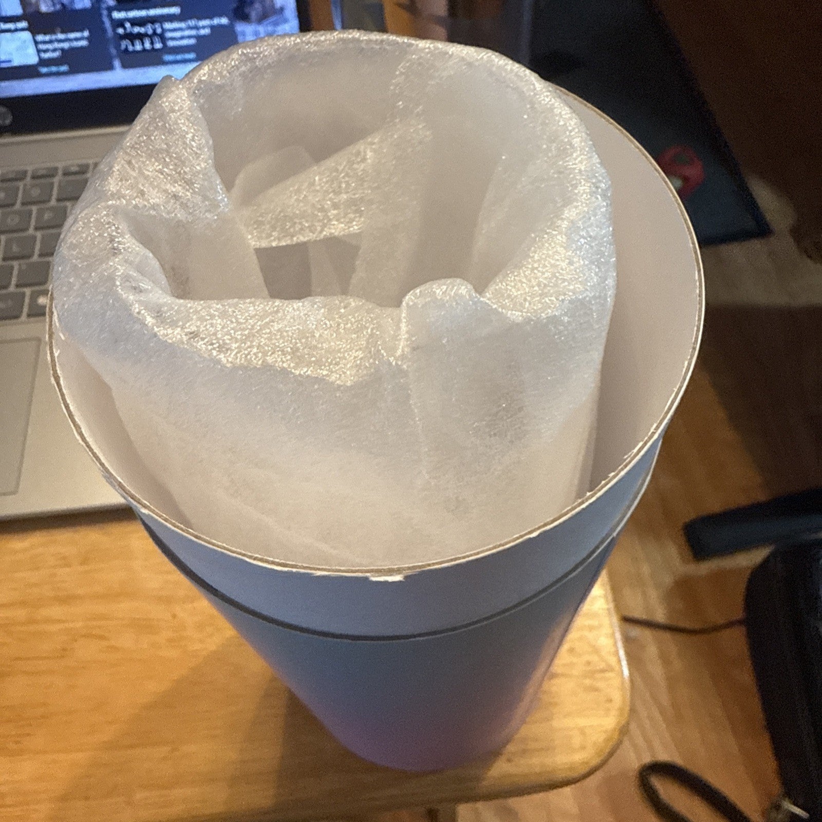 1984 Vntg "Aged to Perfection"  Wine Glass - Great Birthday Gift With Case BIN 94