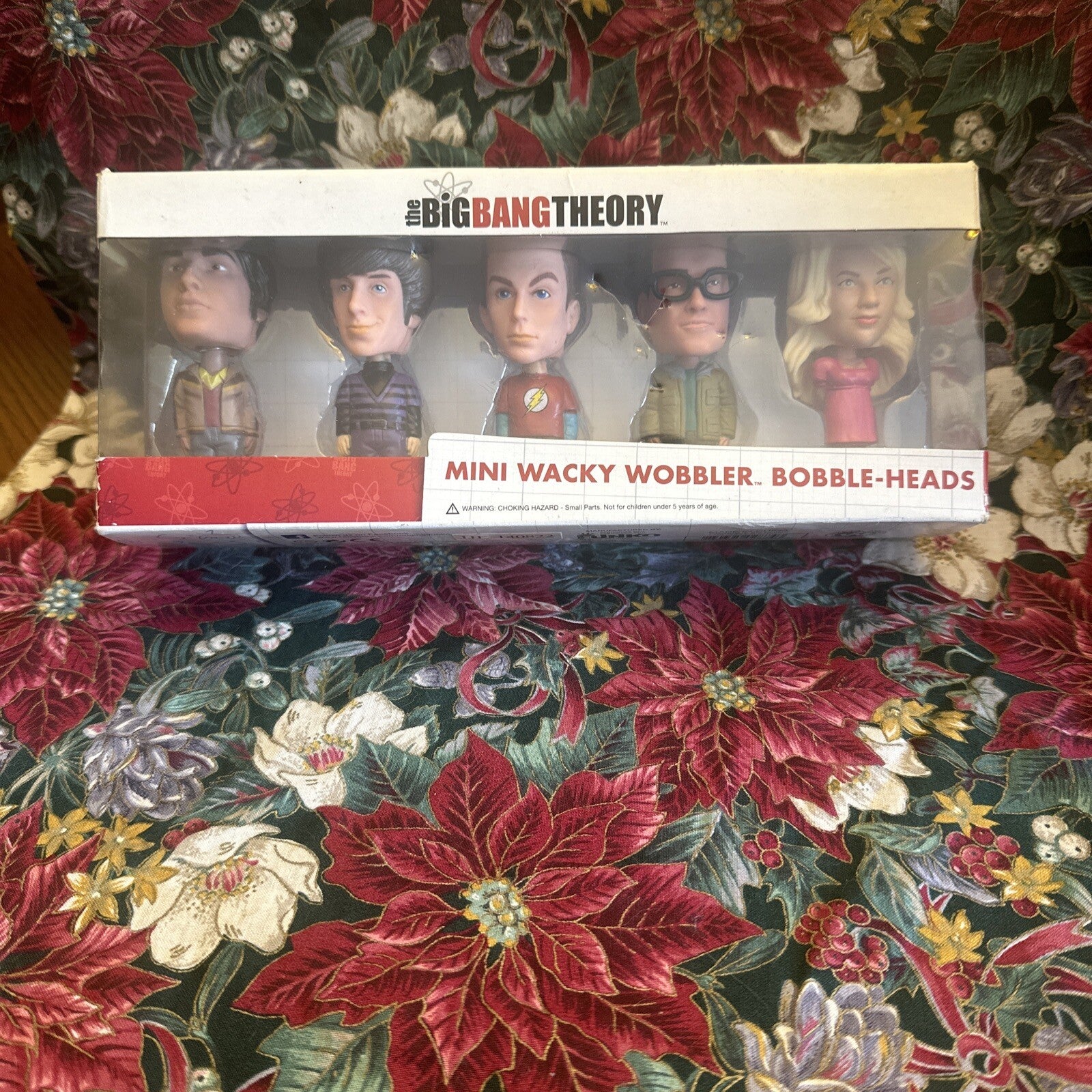 Funko Mini Wobbler Set- Big Bang Theory (Sheldon/Leonard/Penny/Howard/Raj) BIN 60