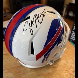 Sean McDermott Signed Buffalo Bills Full Size 2021 Speed Replica Helmet