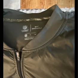 Nike Buffalo Bills Salute to Service Reversible Bomber Jacket Mens NFL Sideline