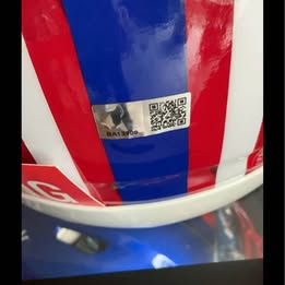 D.J. Moore Autographed Buffalo Bills Full Size Speed Flex Authentic Helmet-TSE