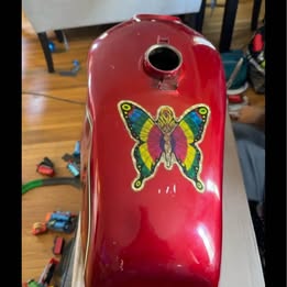 76 Kawasaki KZ750 KZ 750 B Twin Gas Fuel Petrol Tank