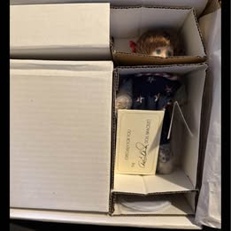 NEW AND NRFB MARIE OSMOND ~ ANNIE ~ PORCELAIN DOLL WITH COA AND ACCESSORIES