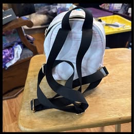 Small Pink Gold backpack