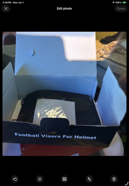 Football Visor, Universal Gold Football Visor Fits Adults, Kids, Professional