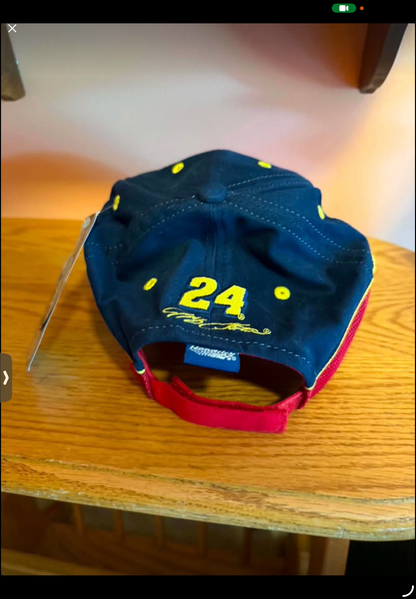 Vintage Chase Authentics Jeff Gordon Signed Nascar Racing Jacket & Cap COA -NWT