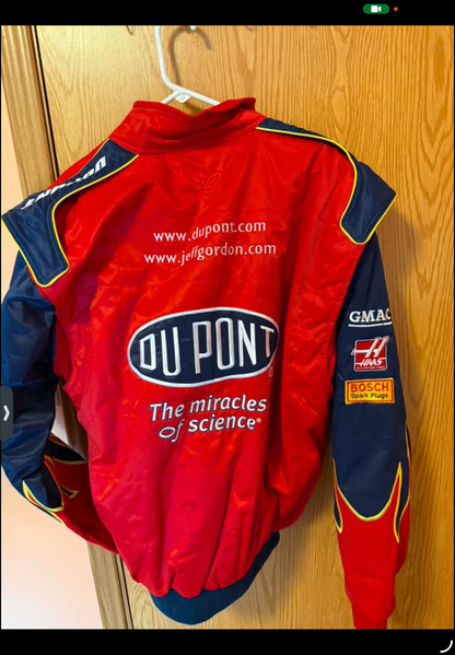 Vintage Chase Authentics Jeff Gordon Signed Nascar Racing Jacket & Cap COA -NWT