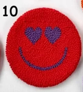 OEM Valentine's Day Product Kit Gift sBox of Handmade Punch Needle Coaster Rugs