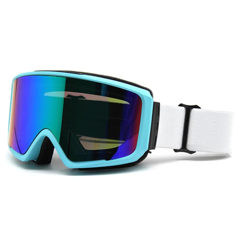 High Quality Oem Anti-Fogging Uv Spherical Mirror Coated Lens Snow Sport Ski Anti-Fog Vintage Ski Sunglasses