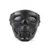 Fashion Skull Motorcycle Goggles Windproof Motocross Motorbike Open Face Helmets Goggle Mask Vintage Cycling Glasses Universal