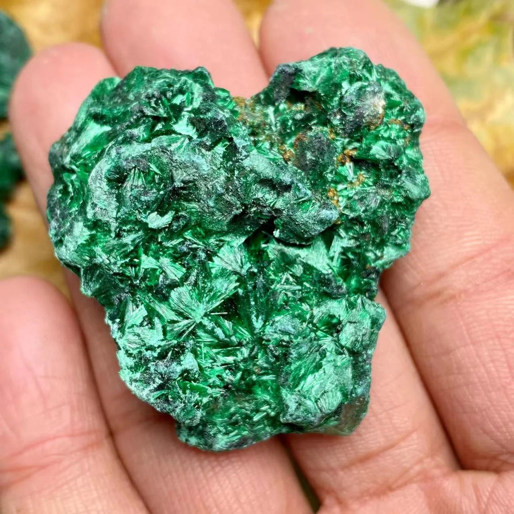 Wholesale Natural Malachite Mineral Specimens Green Flash Collection Display Decorative Gifts