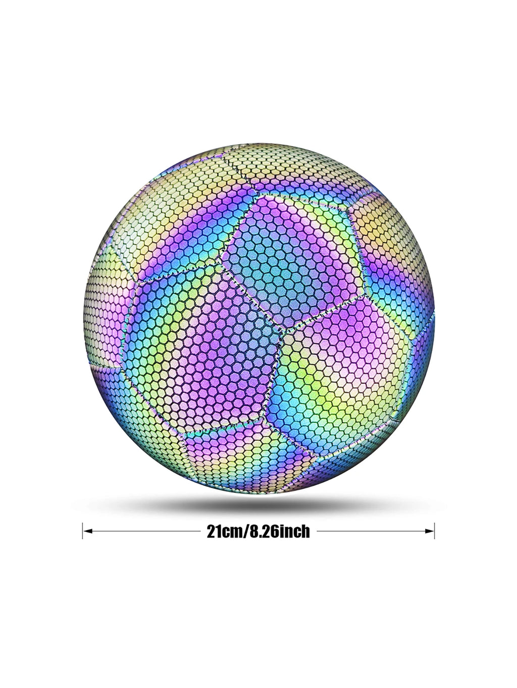 2024 Size 5 Luminous Soccer Ball  Glowing Football Light up Glow in the Dark Led Glowing Soccer Ball for Outdoor Training Gifts