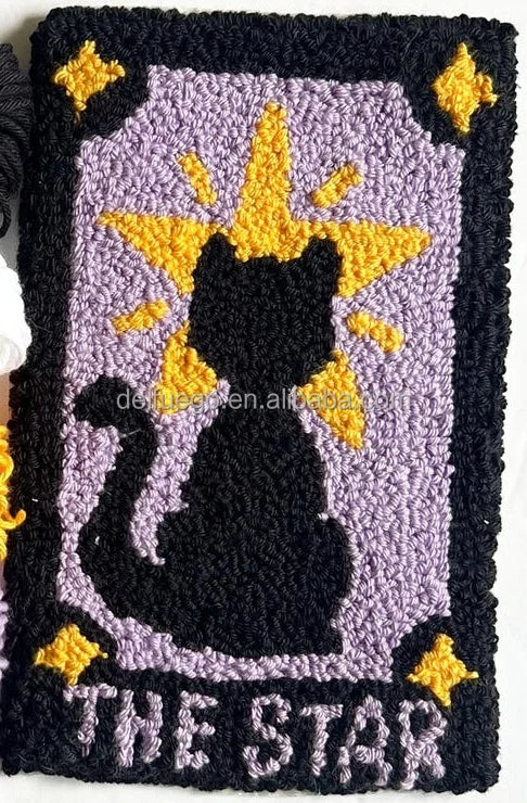 OEM Valentine's Day Product Kit Gift sBox of Handmade Punch Needle Coaster Rugs