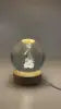 3D Warm White USB Power Crystal Ball Moon Night Light LED Planet Globe Table Lamp Home Decor Gift