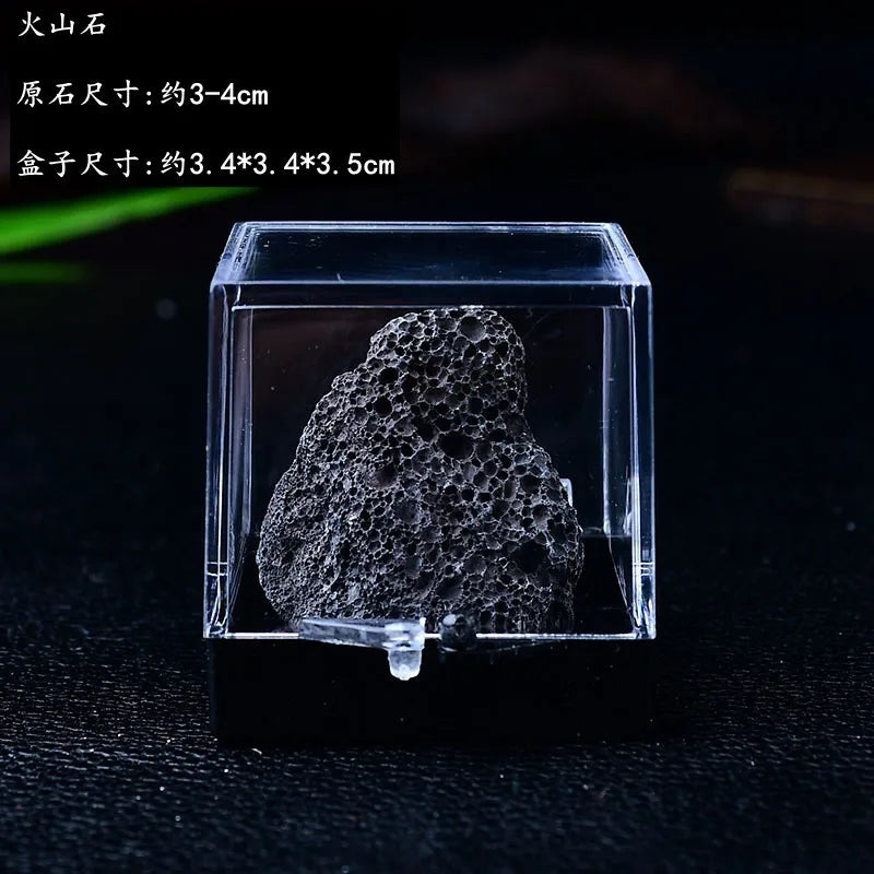 Natural Crystal Ore Specimen Gemstone Collection for Children's Science Teaching Color Raw Stone Ornament and Gift