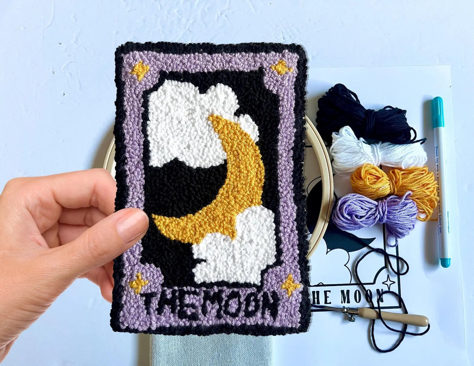 OEM Valentine's Day Product Kit Gift sBox of Handmade Punch Needle Coaster Rugs