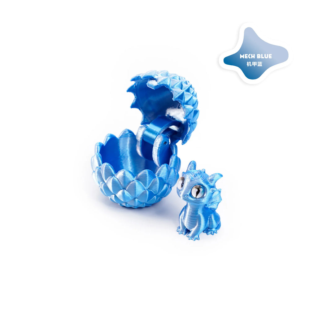 2025 Originality 3D Printed Dragon Egg Toy Model Creative Decompression Movable Plastic Children's Animal Dinosaur Collection