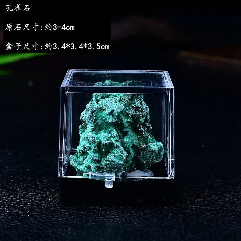 Natural Crystal Ore Specimen Gemstone Collection for Children's Science Teaching Color Raw Stone Ornament and Gift