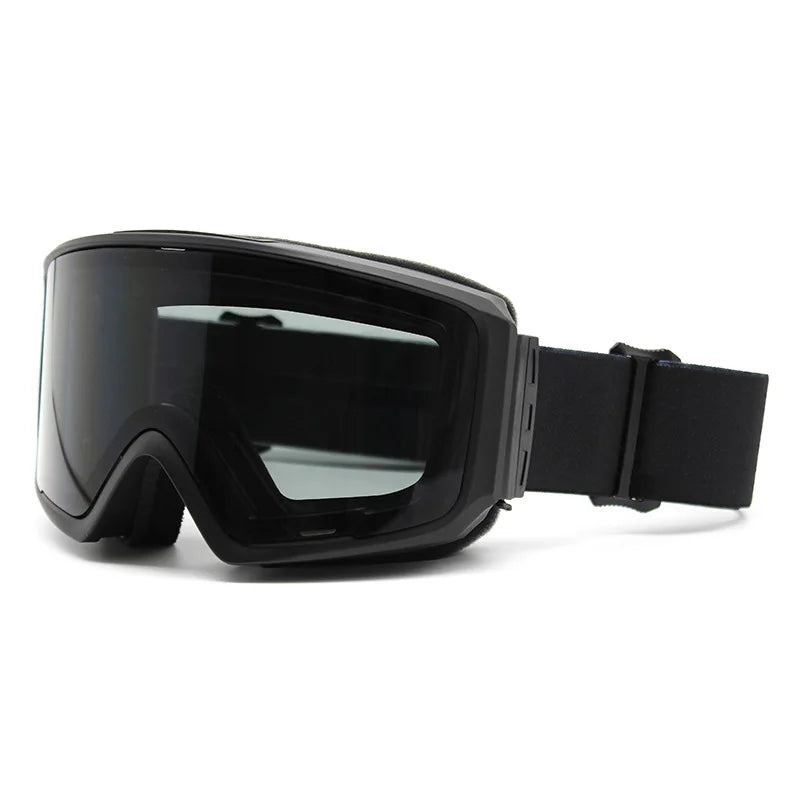 High Quality Oem Anti-Fogging Uv Spherical Mirror Coated Lens Snow Sport Ski Anti-Fog Vintage Ski Sunglasses