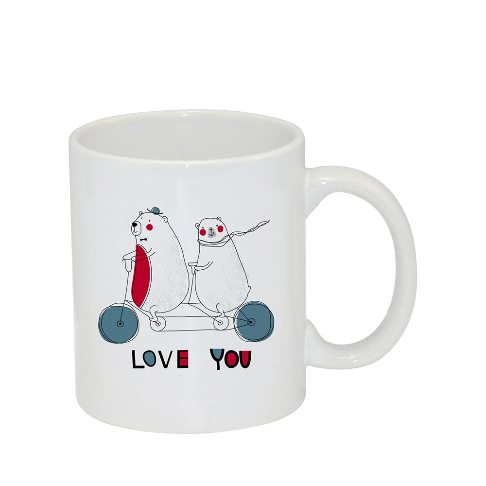 2025 Wholesale 11 oz Ceramic Mug with Custom Logo Sublimation Mug for Gift