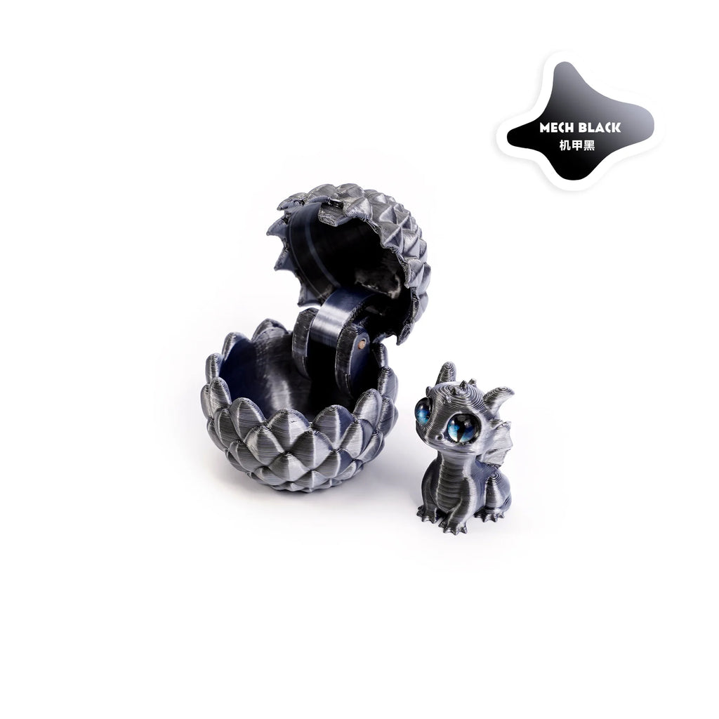 2025 Originality 3D Printed Dragon Egg Toy Model Creative Decompression Movable Plastic Children's Animal Dinosaur Collection