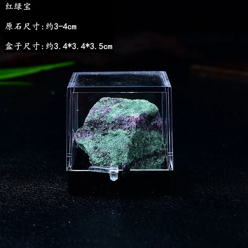 Natural Crystal Ore Specimen Gemstone Collection for Children's Science Teaching Color Raw Stone Ornament and Gift