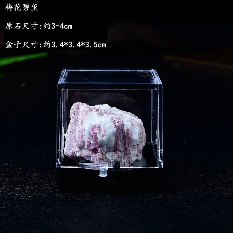 Natural Crystal Ore Specimen Gemstone Collection for Children's Science Teaching Color Raw Stone Ornament and Gift