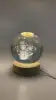 3D Warm White USB Power Crystal Ball Moon Night Light LED Planet Globe Table Lamp Home Decor Gift